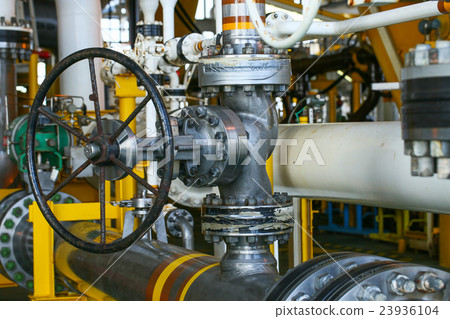 Valves manual in the production process 23936104
