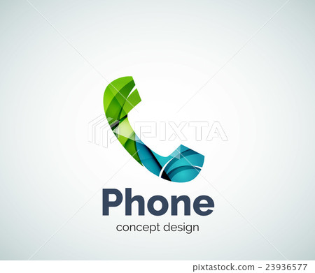 Retro phone logo template Retro phone logo template 23936577