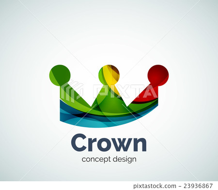 Crown logo template 23936867