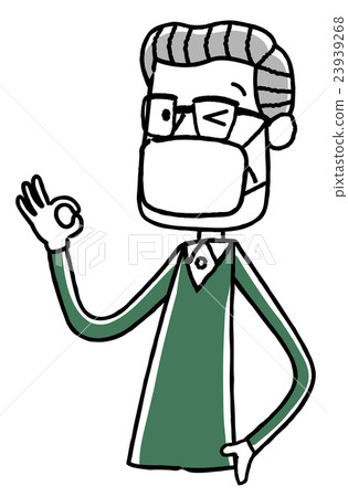 Senior Male: Mask 23939268