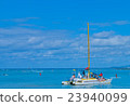 Waikiki Beach and Yacht 23940099