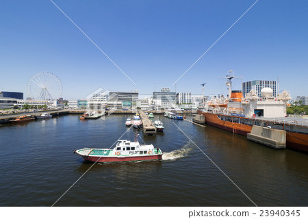 從名古屋港口花園Futo港口橋樑的看法 從名古屋港口花園Futo港口橋樑的看法 23940345