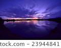 暮色 黃昏 水面 23944841