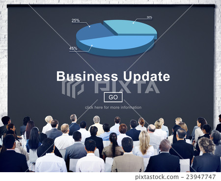Business Update Graph Chart Graphics Concept 23947747