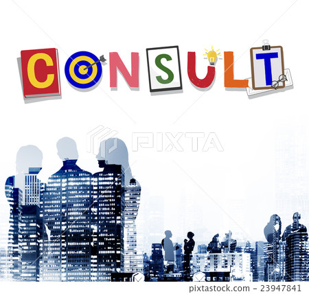 Consult Advise Suggestion Support Consultant Concept Consult Advise Suggestion Support Consultant Concept 23947841