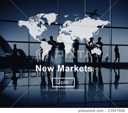 New Markets Commerce Selling Global Business Marketing Concept New Markets Commerce Selling Global Business Marketing Concept 23947886