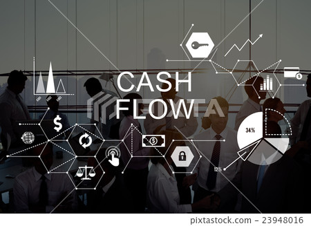 Cash Flow Finance Economy Revenue Funds Investment Concept Cash Flow Finance Economy Revenue Funds Investment Concept 23948016