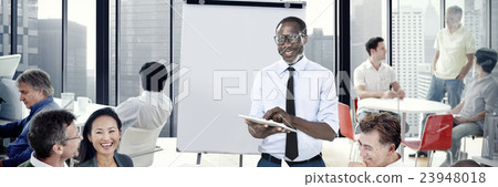 Group of Business People in the Office Concept Group of Business People in the Office Concept 23948018
