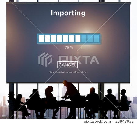 Importing Files Loading Progress Concept 23948032