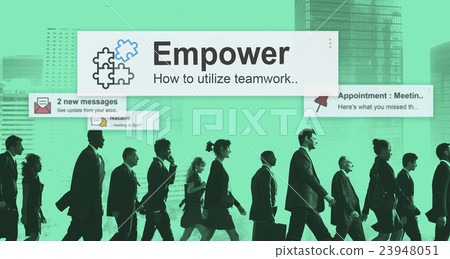 Empower Empowering Empowerment Improvement Concept 23948051
