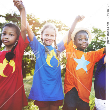 Friends Friendship Child Childhood Children Cheerful Concept Friends Friendship Child Childhood Children Cheerful Concept 23948128