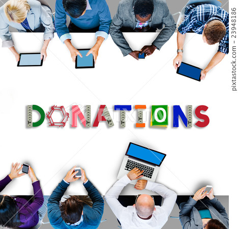 Donate Give Charity Help Contribute Concept 23948186