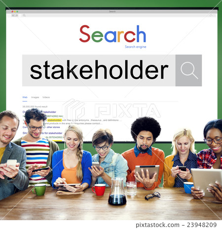 Stakeholder Shareholder Corporate Partner Associate Share Concept 23948209