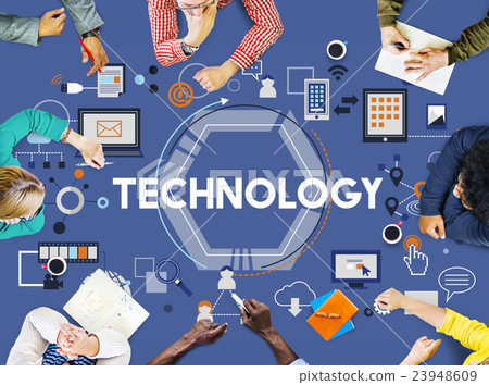 Technology Future Digital Media Innovation Concept 23948609