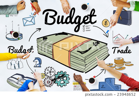 Budget Investment Money Financial Economy Accounting Concept 23948652