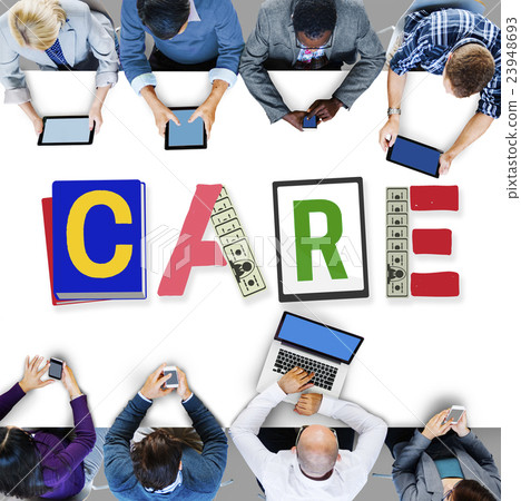 Care Assurance Protection Help Charity Security Concept 23948693