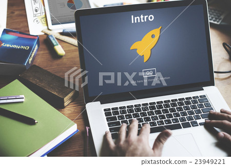 Intro Launch Start Create Innovation Web Online Concept 23949221