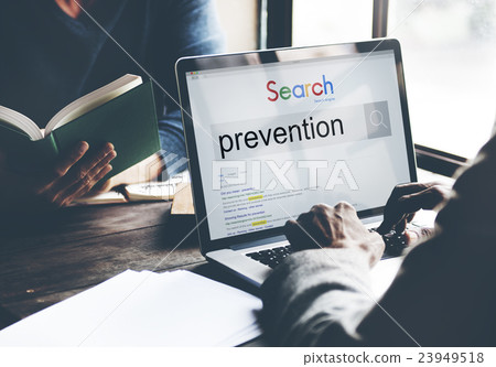 Prevention Preventing Prevent Stopping Symptoms Concept Prevention Preventing Prevent Stopping Symptoms Concept 23949518