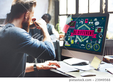 Be Different Ideas Significant Effect Change Difference Concept Be Different Ideas Significant Effect Change Difference Concept 23949568