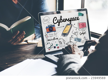 Cyber Space Technology Innovation Future Mobility Concept Cyber Space Technology Innovation Future Mobility Concept 23949569