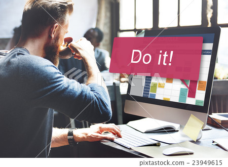 Do It Motovation Development Encouragement Concept 23949615