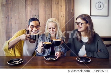 Coffee Shop Cafe Restaurant Latte Cappuccino Concept Coffee Shop Cafe Restaurant Latte Cappuccino Concept 23949785