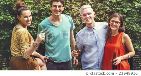 Friends Lifestyle Party Happiness Concept Friends Lifestyle Party Happiness Concept 23949916