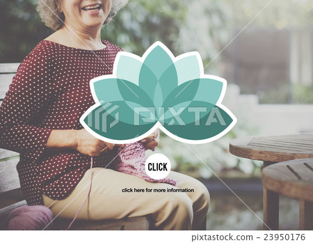Peacefulness Relaxation Symbol Nature Leaf Concept 23950176