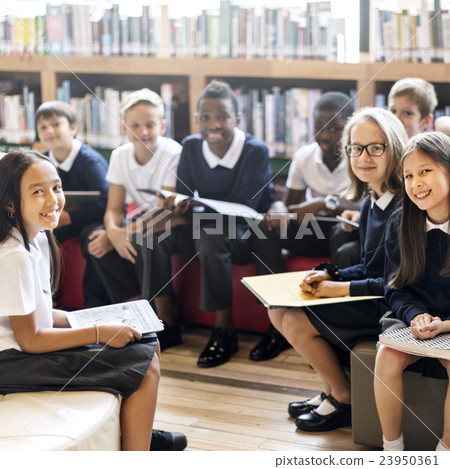 Stock Photo: Classmate Educate Friend Knowledge Lesson Concept