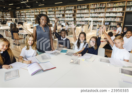 Classroom Learning Mathematics Students Study Concept Classroom Learning Mathematics Students Study Concept 23950385