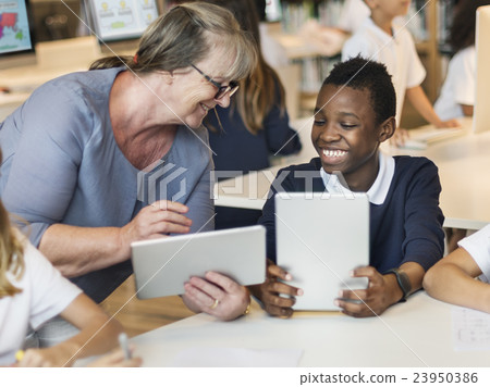 Classroom Learning Mathematics Students Study Concept Classroom Learning Mathematics Students Study Concept 23950386