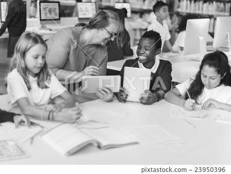 Classroom Learning Mathematics Students Study Concept Classroom Learning Mathematics Students Study Concept 23950396