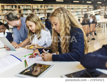 Classroom Learning Mathematics Students Study Concept 23950421