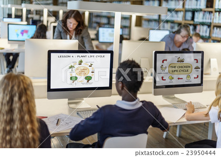 Study Studying Learn Learning Classroom Internet Concept 23950444