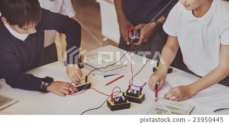 Eletronic Experiment Observation Physics Study Concept 23950445