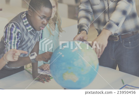 Students Geography Learning Classroom Concept Students Geography Learning Classroom Concept 23950456