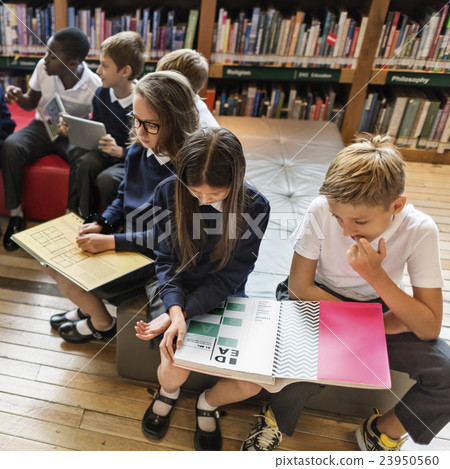 Stock Photo: Classmate Educate Friend Knowledge Lesson Concept