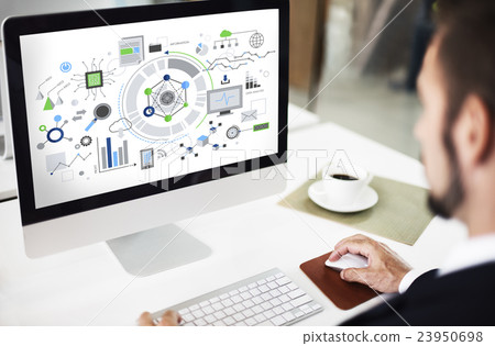 Video Call Chat Meeting Talking Concept 23950698