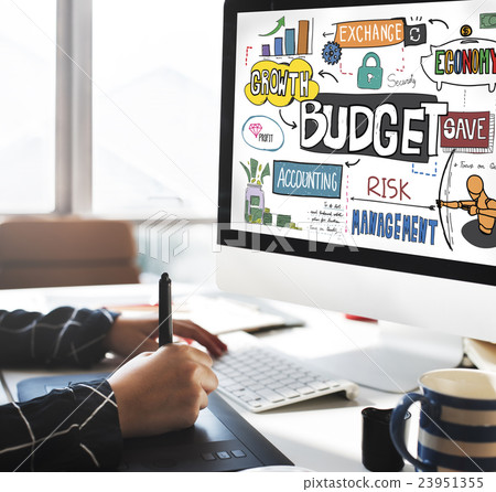 Budget Finance Business Cash Flow Concept Budget Finance Business Cash Flow Concept 23951355