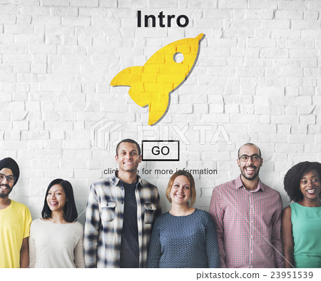 Intro Launch Start Create Innovation Web Online Concept 23951539