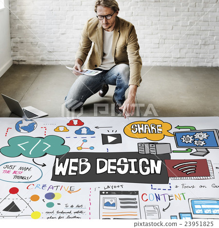 Web Design Blogging Layout Database Information Concept Web Design Blogging Layout Database Information Concept 23951825