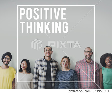 Positive Thinking Optimism Attitude Mindset Concept 23951981