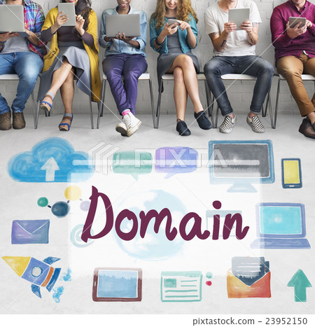 Domain Name Internet Online Network Connection Concept 23952150