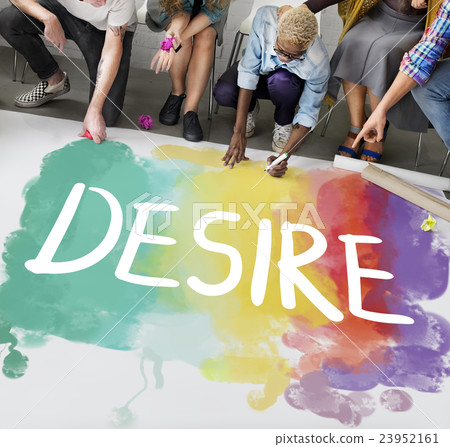 Desire Inspire Goals Follow Your Dreams Concept 23952161