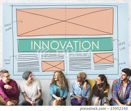 Innovation Development Imagination Modern Concept Innovation Development Imagination Modern Concept 23952240