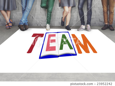 Teamwork Team Collaboration Connection Togetherness Unity Concept 23952242