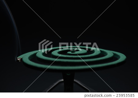 Mosquito coil with fire 23953585