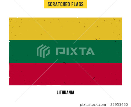 Lithuanian grunge flag  23955460