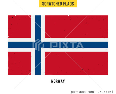 Norwegian grunge flag 23955461