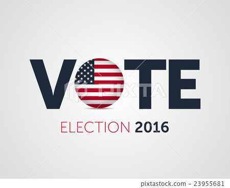 2016 voting poster. Presidential election 2016 23955681